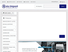 Tablet Screenshot of dataimport.net